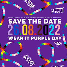 Logo - Wear it Purple Day - 26 August 2022